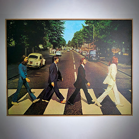 30x40" (76cmx 101cm) Framed canvas with Raw Oak Floating Frame